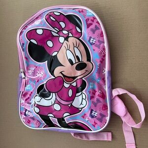 Minnie Mouse Pink Backpack NWOT